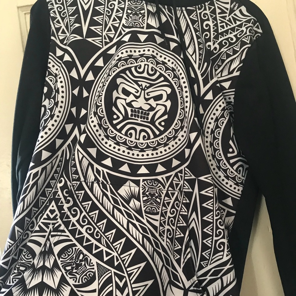 SLEEFS Oceanic Warrior design hoodie